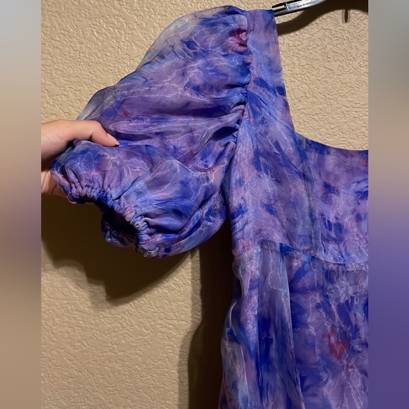 Selkie like puff sleeve dress - Picture 7 of 9